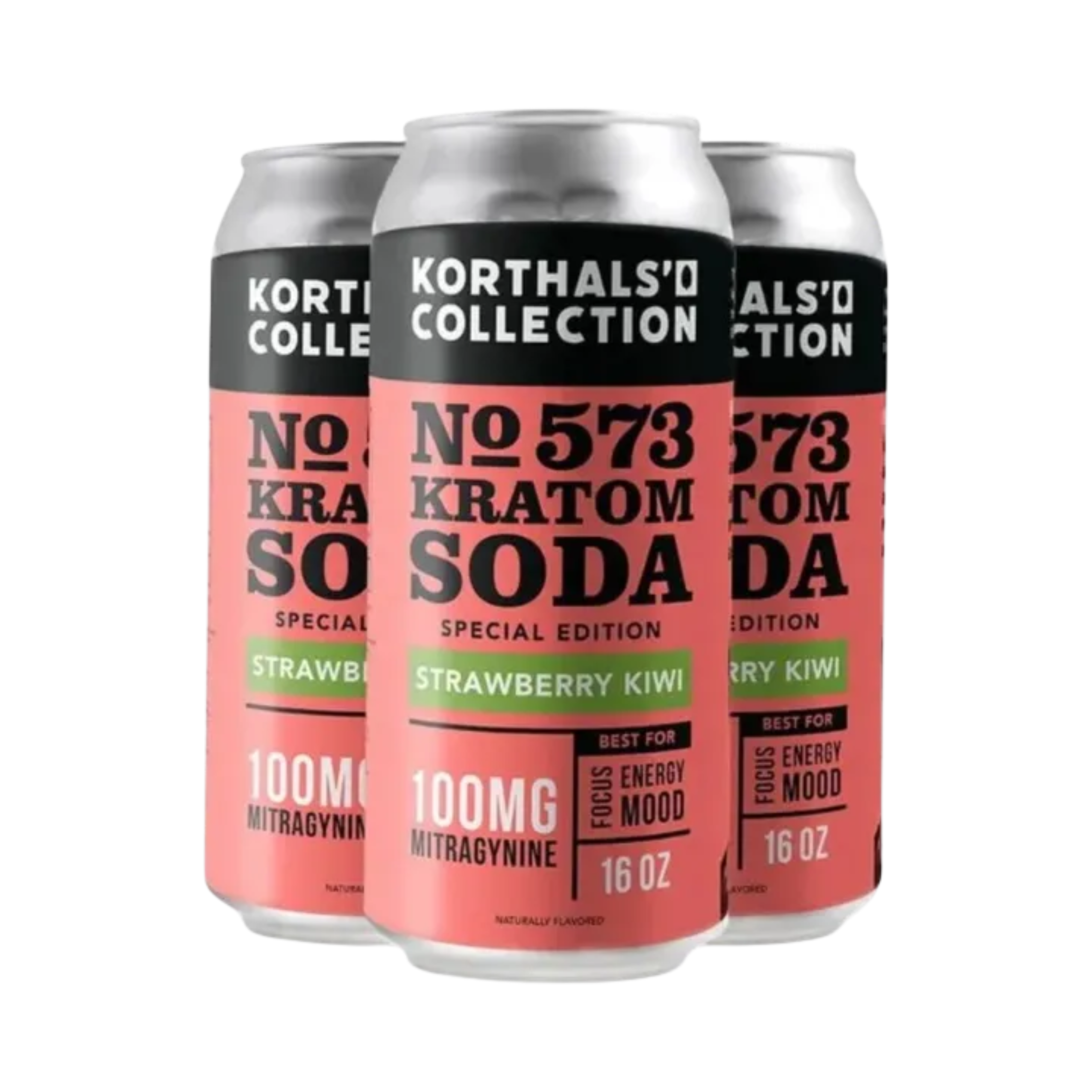 Korthals Collection - No. 573 Kratom Soda - Strawberry Kiwi – The HS