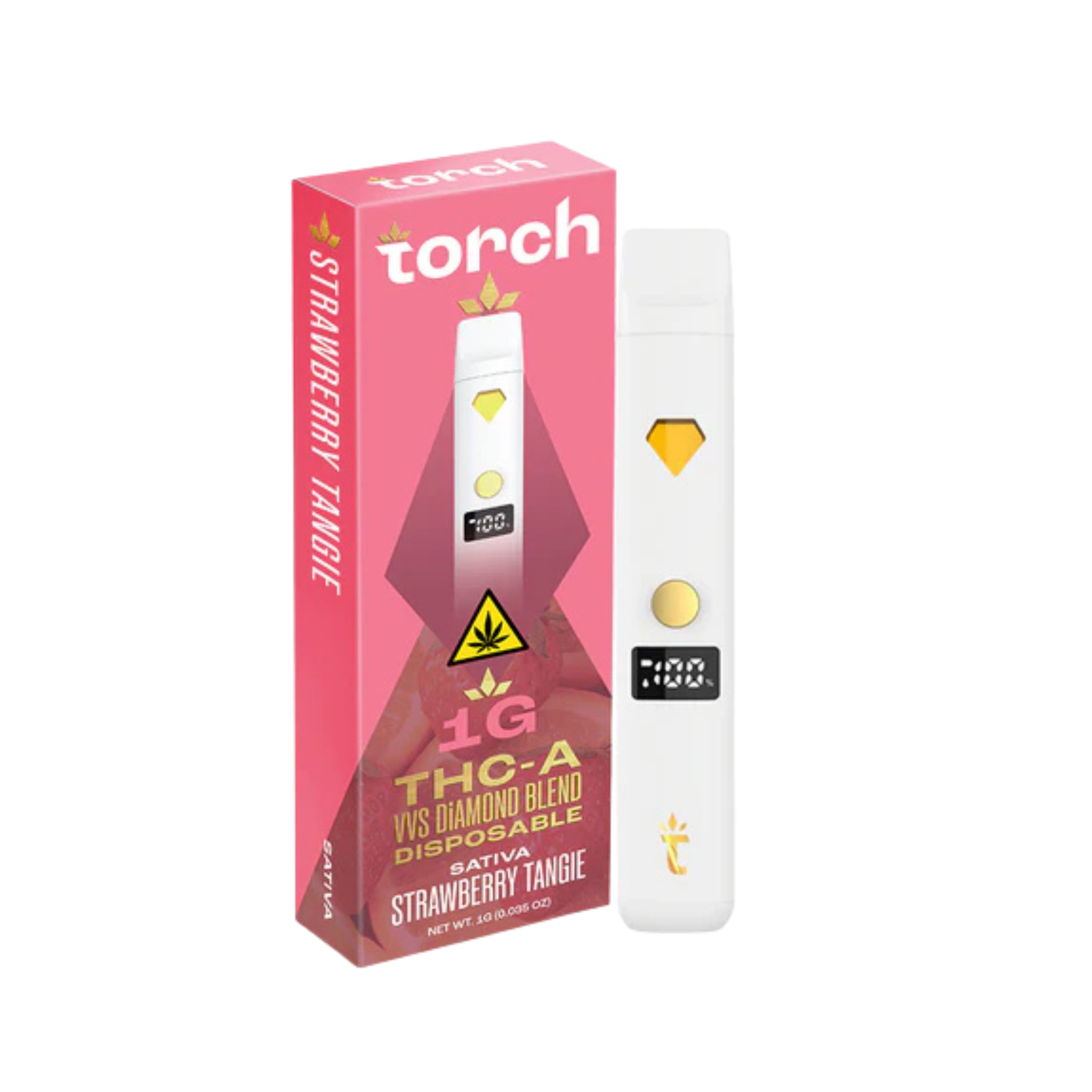 disposable vapes made in the usa Torch Vape Review Torch Live Resin Diamonds 2 Gram Disposable Vape main image 0