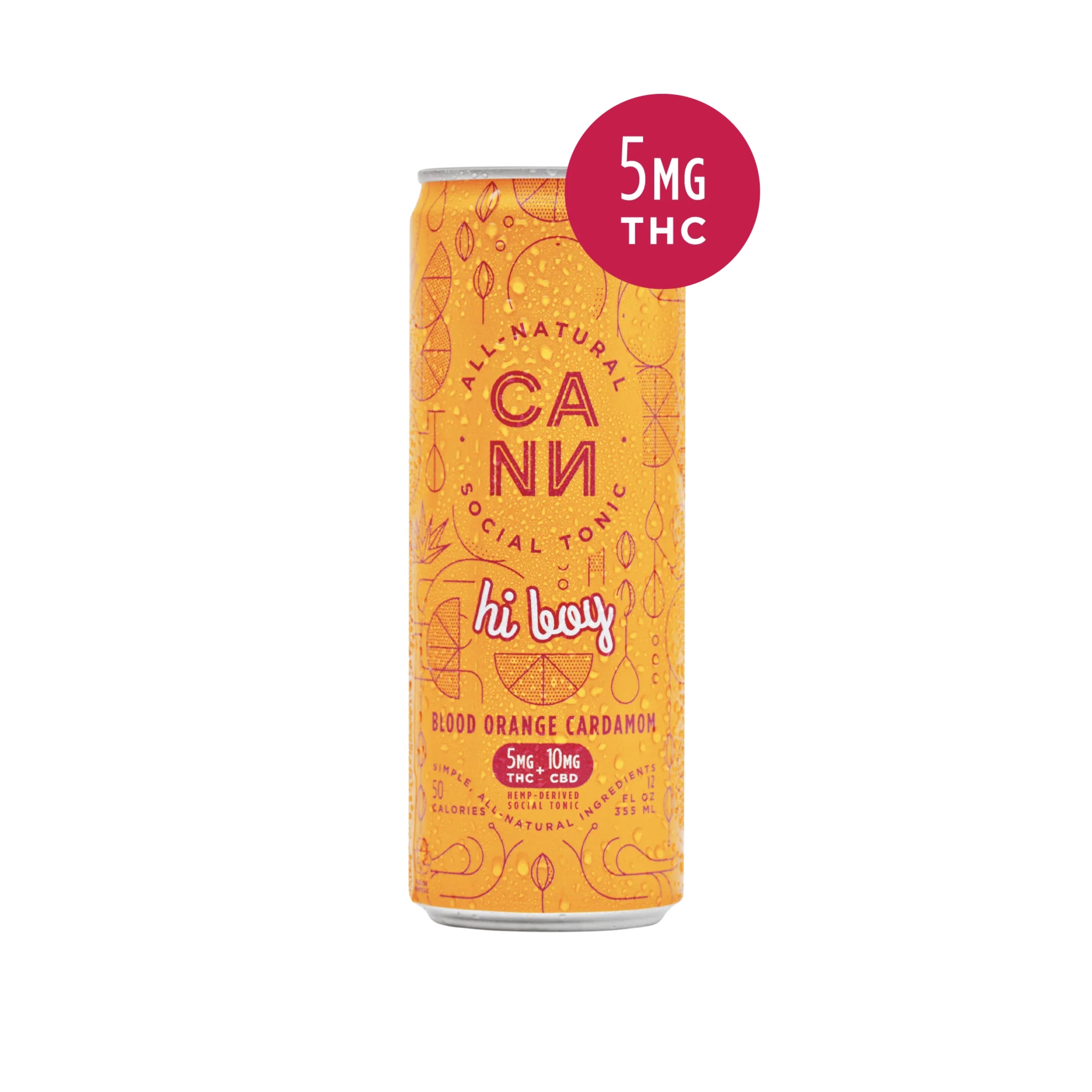 Cann Social Tonic - Hi Boy 5mg THC + 10mg CBD – The HS