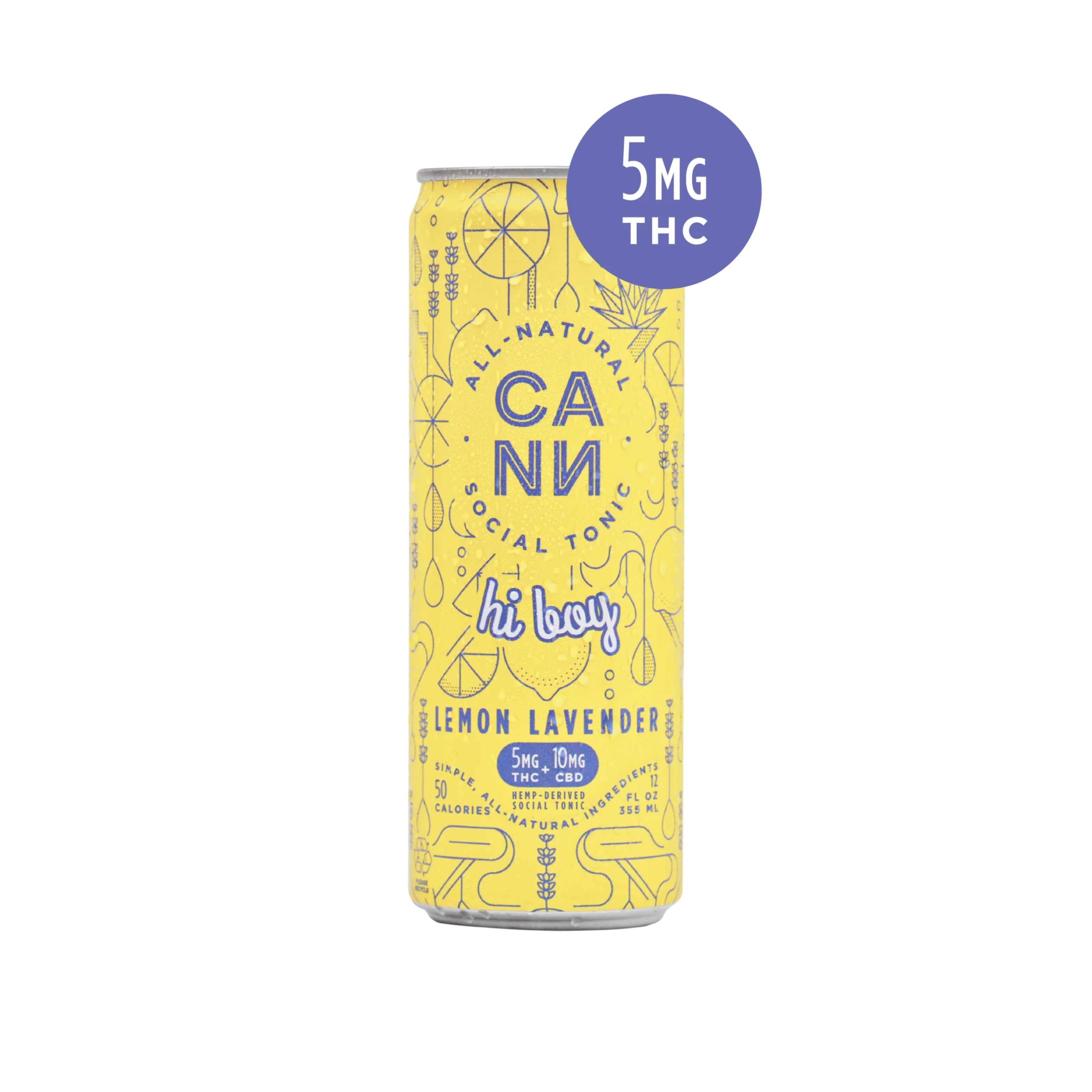 Cann Social Tonic - Hi Boy 5mg THC + 10mg CBD – The HS